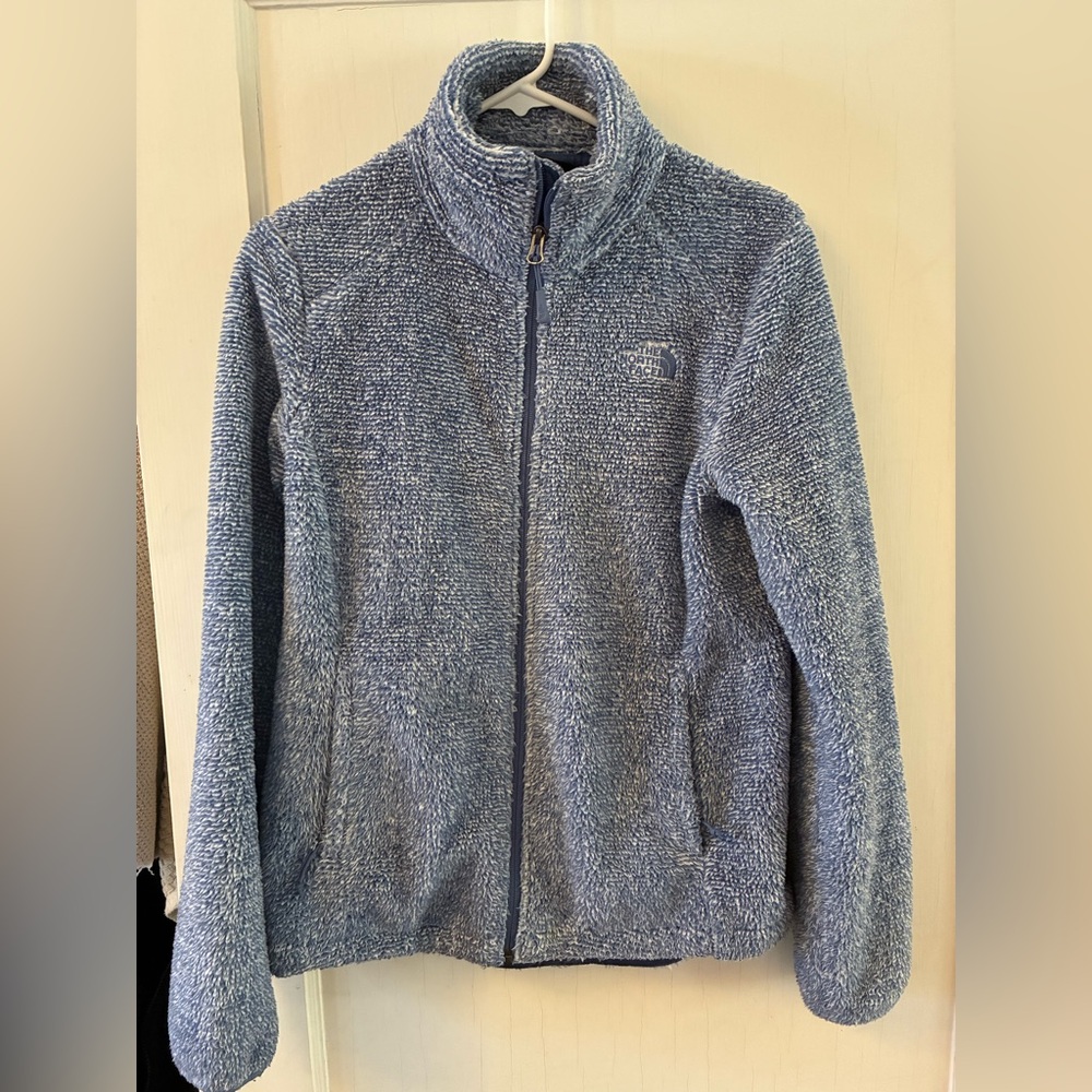 The North Face Soft Blue Textured Jacket